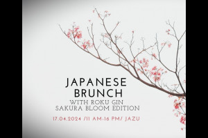 Japanese brunch for Sakura blooming time